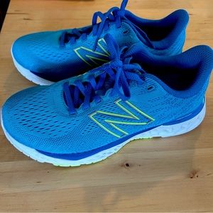 New Balance Womens Fresh Foam 880 V11 W880L11 Blue Running Shoes Sneaker Sz 7.5